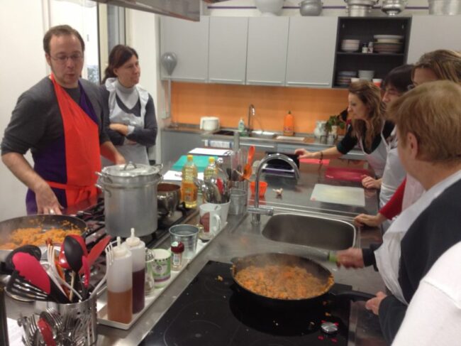 Andre teaches us all how to make penne pasta with sausage, pumpkin and fennel, pizzettes; tiramisu.
