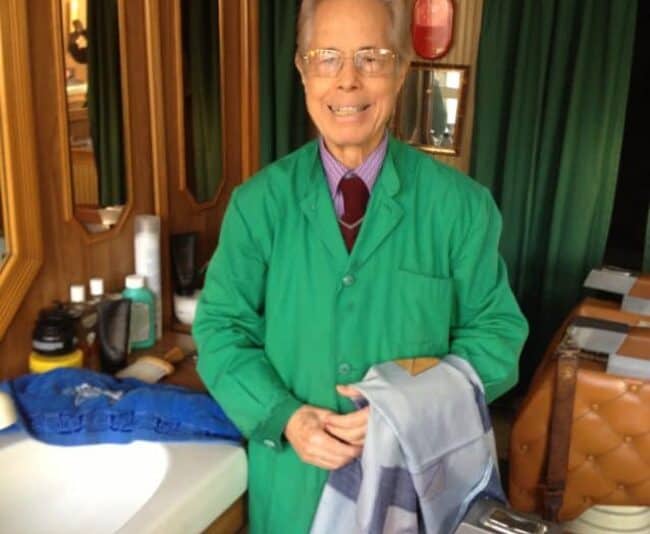 Gildo: "The best barber in Rome," according to my friend, Alessandro.