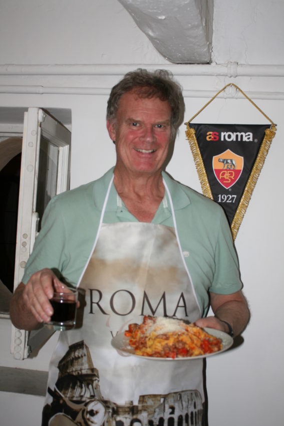 I'm not a great cook, but I'm a good cook in Rome. Fresh pasta and sweet tomatoes can make simple meals delicious.