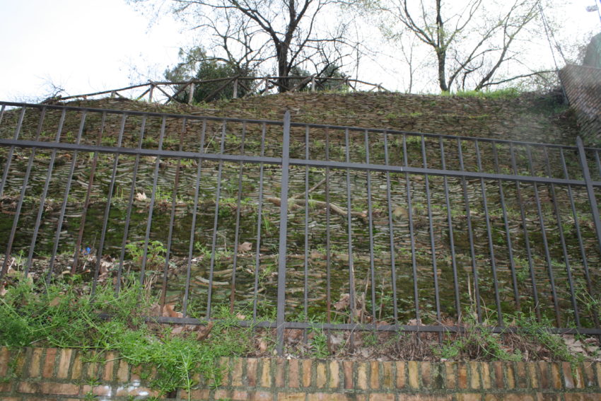 Monte Testaccio is made up of broken terracotta containers from the Roman Empire.