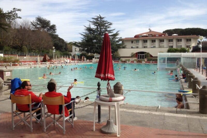 These thermal pools have been around since the 3rd century and attracted sitting popes.