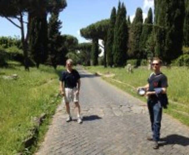 John on Appia Antica