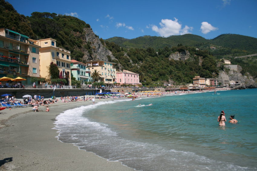Monterosso is the only Cinque Terre town with a beach.