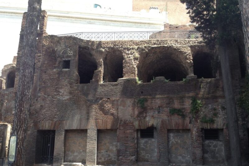This building is an example of squalid conditions the massive poor population lived in during Ancient Rome.