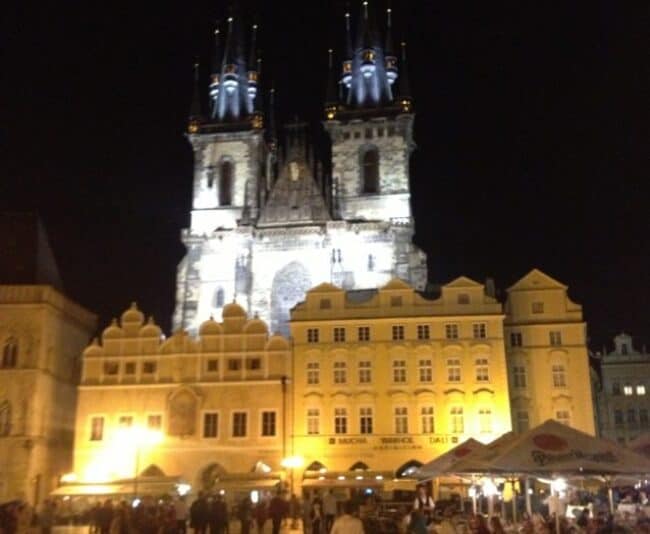 Old Town Square, with 18th century St. Nicholas Church, has measured Prague's pulse since the 10th century.