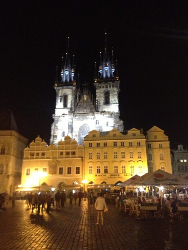 Old Town Square, with 18th century St. Nicholas Church, has measured Prague's pulse since the 10th century.