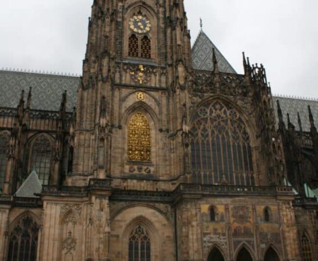 St. Vitus Cathedral is Czech Republic's largest church and is the anchor of Prague Castle.