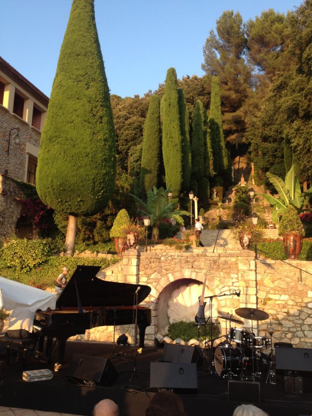 Villa Comergue, site of Cannes' jazz concerts.