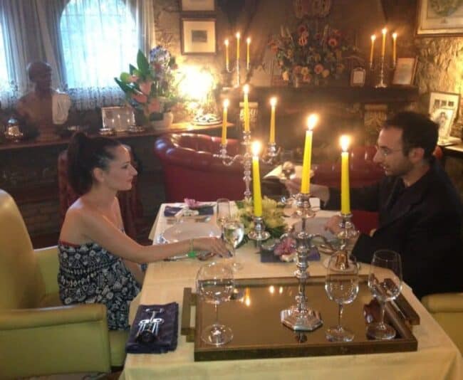 At Solo Per Due (Only For Two), couples hand pick their meals and their music in a 19th century home.