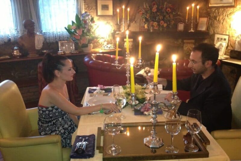 At Solo Per Due (Only For Two), couples hand pick their meals and their music in a 19th century home.