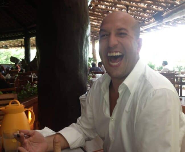 Would you buy a timeshare from this man? Actually, Alvaro was nicer than most but didn't land the sale.