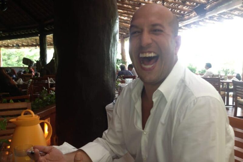 Would you buy a timeshare from this man? Actually, Alvaro was nicer than most but didn't land the sale.