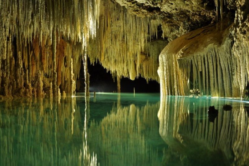 Rio Secreto is 2 million years old and stretches 50 miles underground near Playa del Carmen.