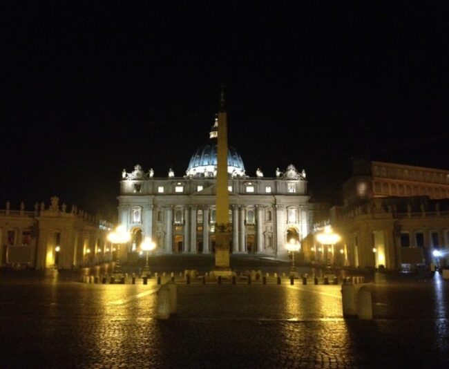 St. Peter's reach envelopes the Catholic world and the city of Rome.