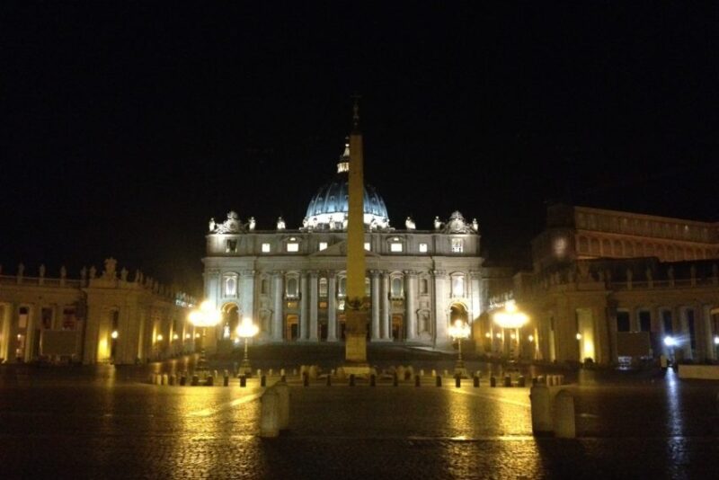 St. Peter's reach envelopes the Catholic world and the city of Rome.