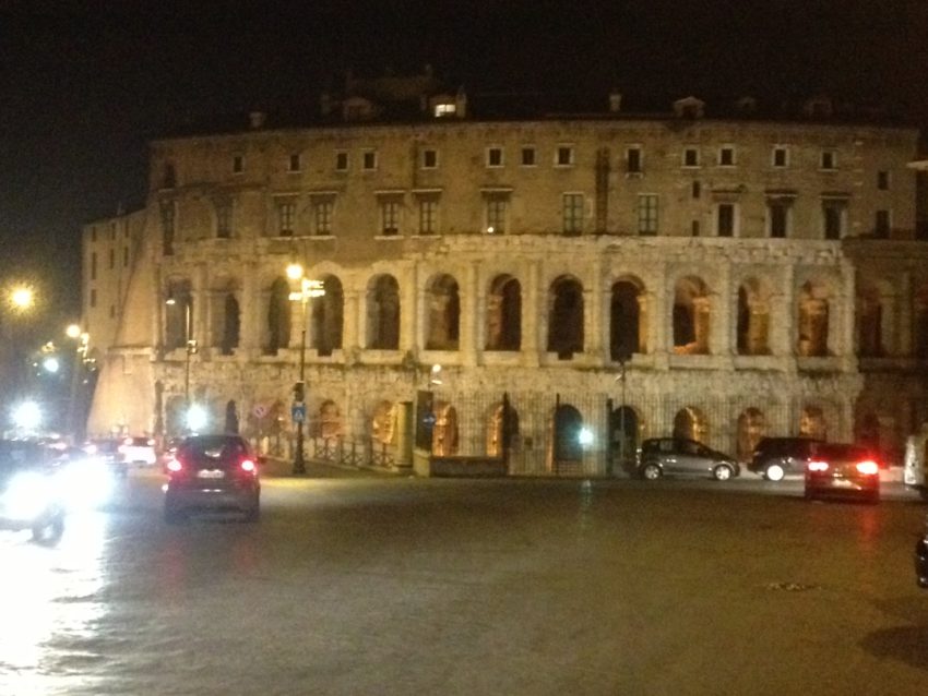 Teatro Marcello, built in 11 B.C., now has exclusive apartments.
