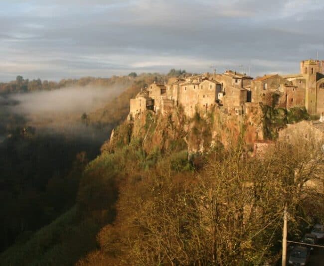 Calcata has only 70 people but artists have been coming here since the 1970s.