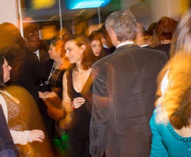 The InterNations Friday night aperitivo at the Radisson Blu was a major gathering of Rome's beautiful people.