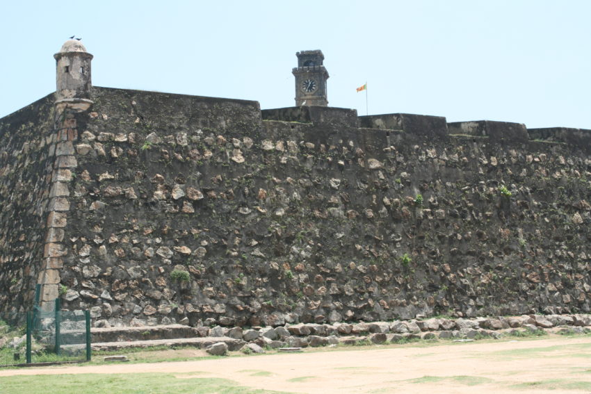 After the Dutch arrived in Ceylon in 1640, it built this massive fort, making Galle Ceylon's main port for 200 years.