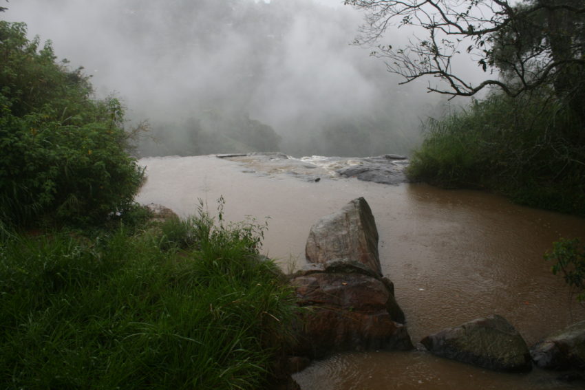 Rawana Falls, one of the landmarks going up Ella Rock.