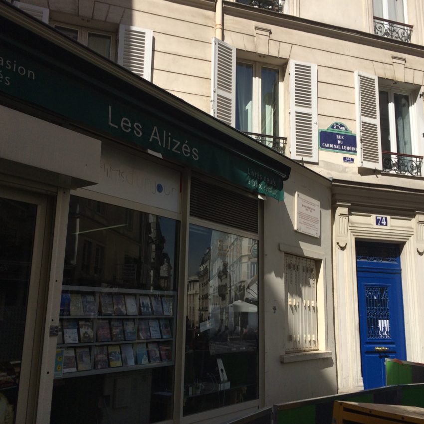Hemingway first lived in this walk-up flat in the Latin Quarter.
