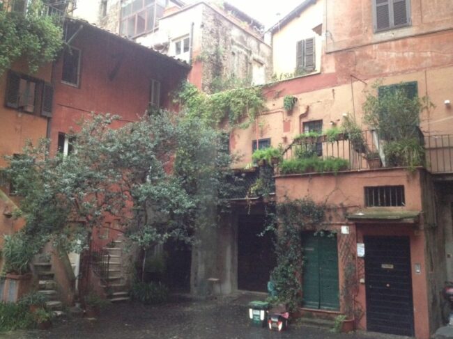 This little square near Campo dei Fiori has not changed much for more than 500 years.