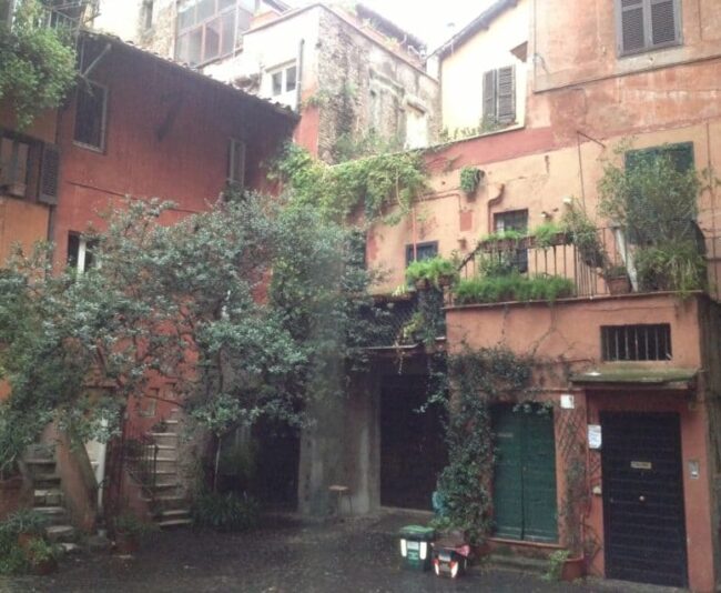 This little square near Campo dei Fiori has not changed much for more than 500 years.