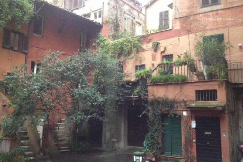 This little square near Campo dei Fiori has not changed much for more than 500 years.