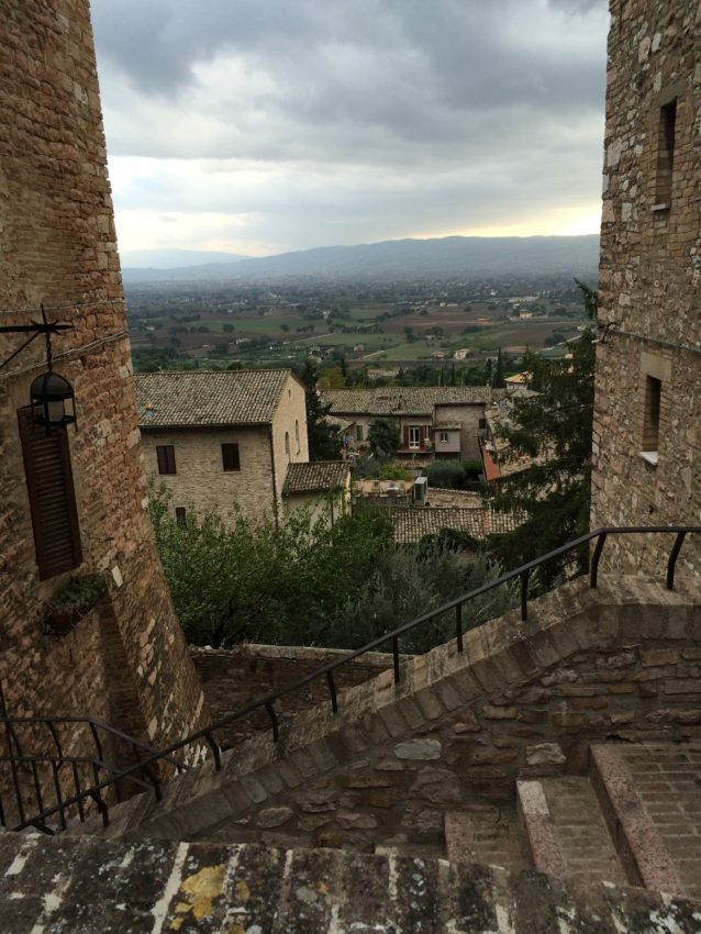 One of the views from residential Assisi.