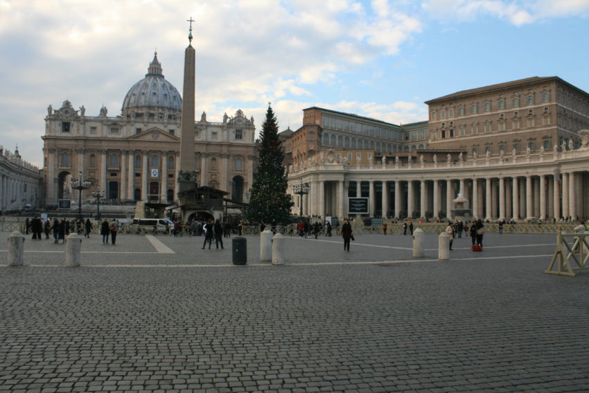 St. Peter's Square after Pope Francis gave the opening speech at the Jubilee. Hotel occupancy is down 20 percent at the start of an event expected to attract 33 million pilgrims.