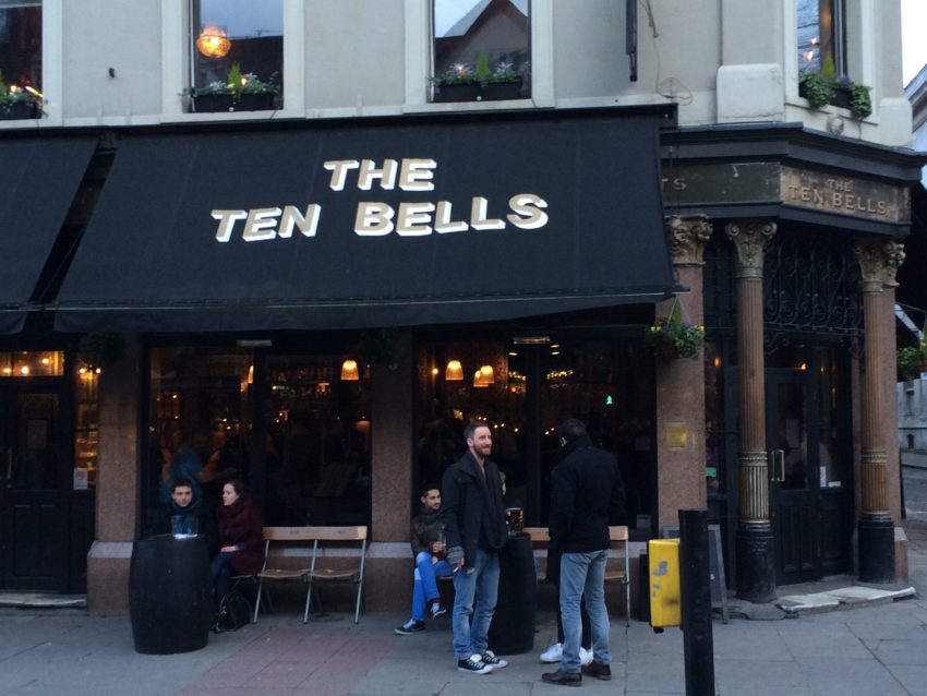 The Ten Bells is where Jack the Ripper met two of his victims during his spree from 1888-1891.