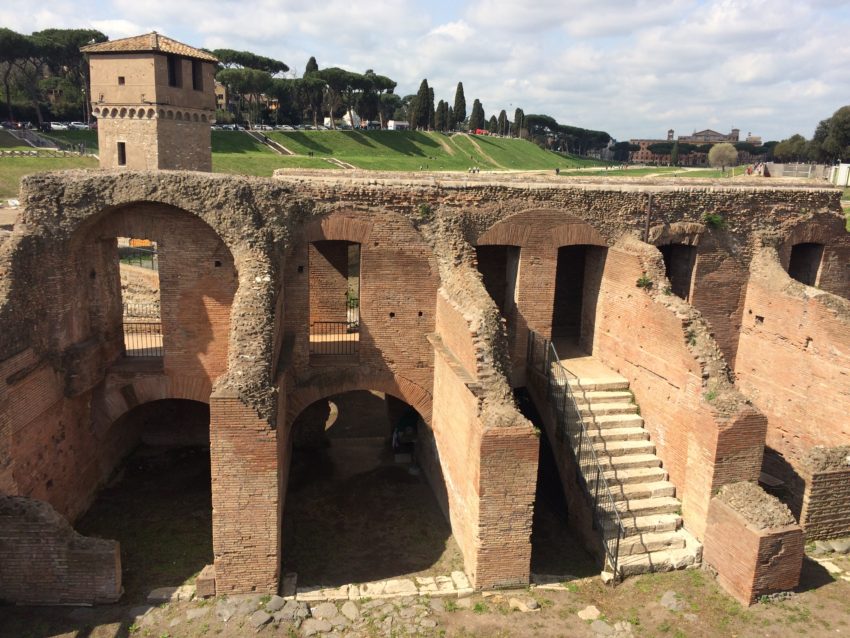 The renovation of Circo Massimo is an ever-present project.