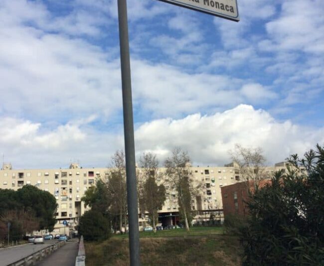 Only nine miles east of the Colosseum but a million miles socially, Tor Bella Monaca is arguably Rome's most dangerous neighborhood.