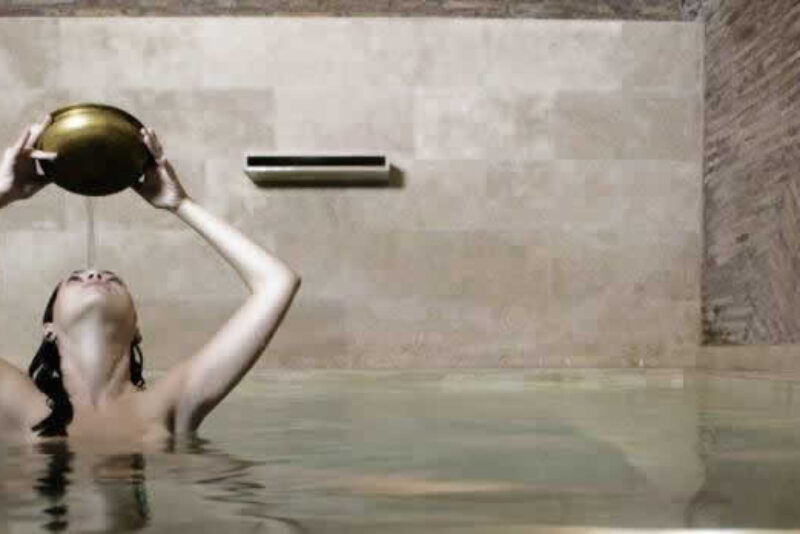 AquaMadre began 10 years ago in Rome's Jewish Ghetto but reflects what thermal baths were like 2,000 years ago.