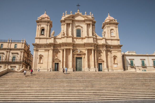 Noto's Chiesa di San Domenico is an example of the Baroque architecture that began during the Italian Renaissance in the 16th century and spread around the world. Photo by Marina Pascucci.