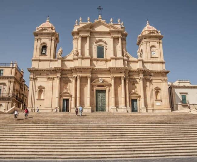 Noto's Chiesa di San Domenico is an example of the Baroque architecture that began during the Italian Renaissance in the 16th century and spread around the world. Photo by Marina Pascucci.