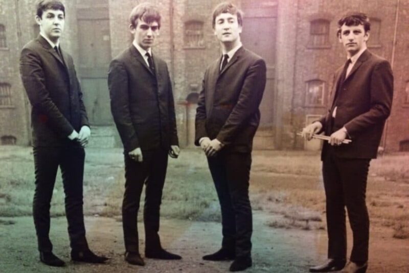The Beatles began forming behind a Liverpool church in 1957 and in four years became international stars. They've sold an all-time high 600 million records.