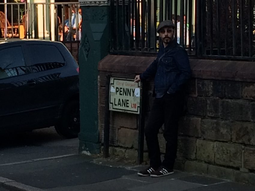 McCartney and Lennon hung out on Penny Lane near their childhood homes.