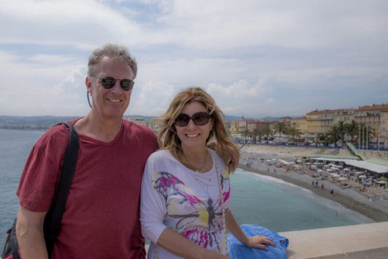 It cost only 138 euros to fly Marina and I an hour and 15 minutes to Nice for her birthday.