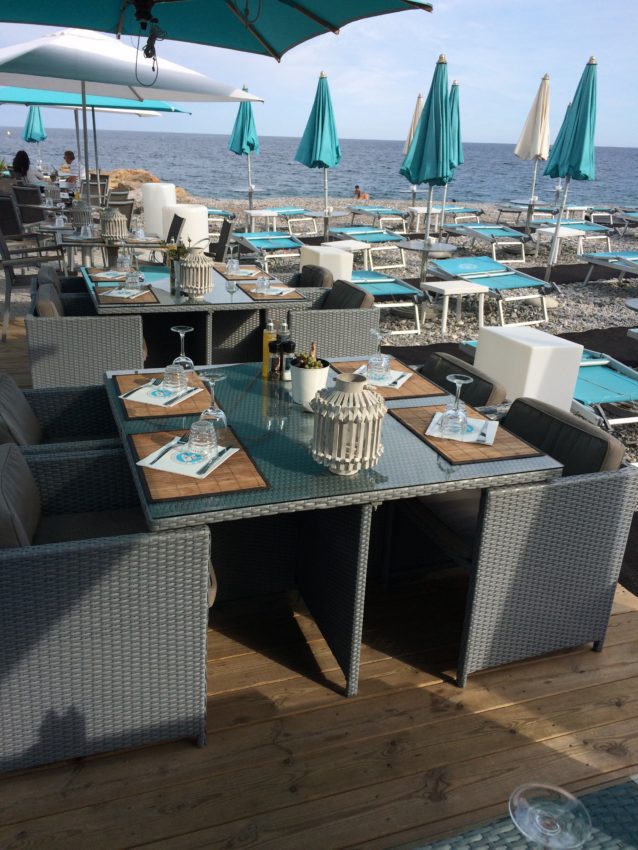 Nice has plenty of water-side dining options such as Miami Beach.