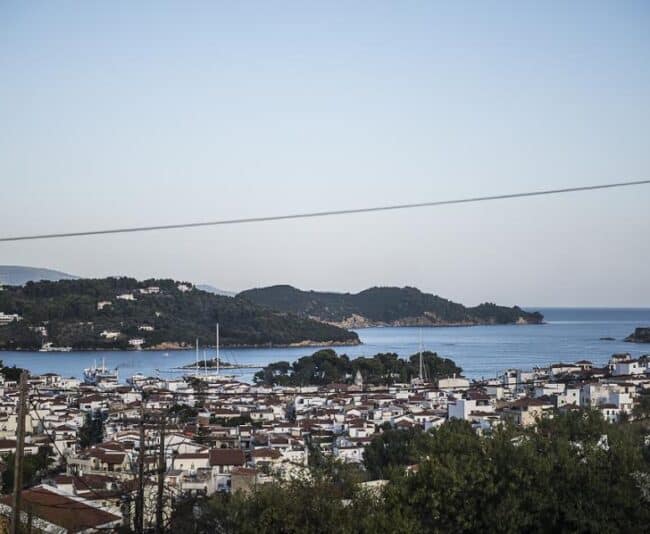 Skiathos is only 90 minutes from Rome and 90 miles north of Athens. Photo by Marina Pascucci