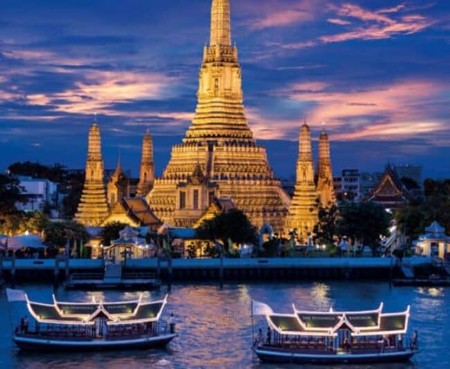 Wat Arun, "The Temple of Dawn," symbolizes Thailand's Buddhist foundation but underneath lies a pulsating sub-culture.