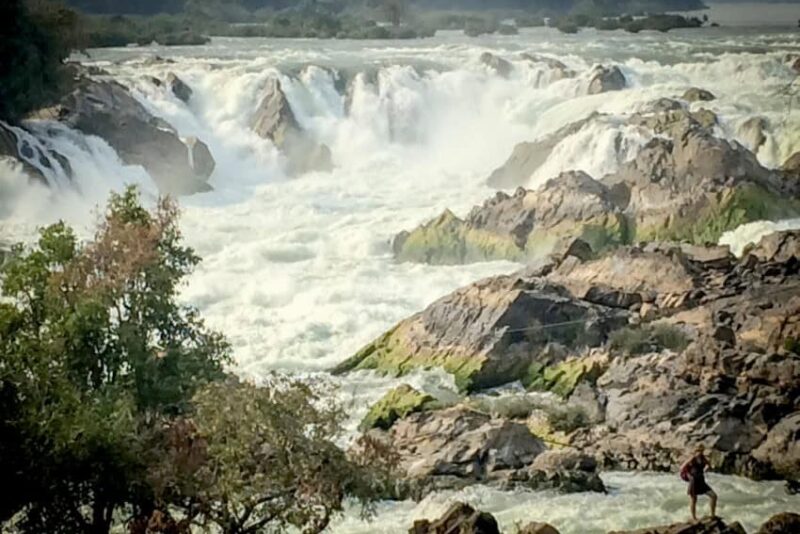 The Khone Phapheng waterfall is one of many in this far south end of Laos.