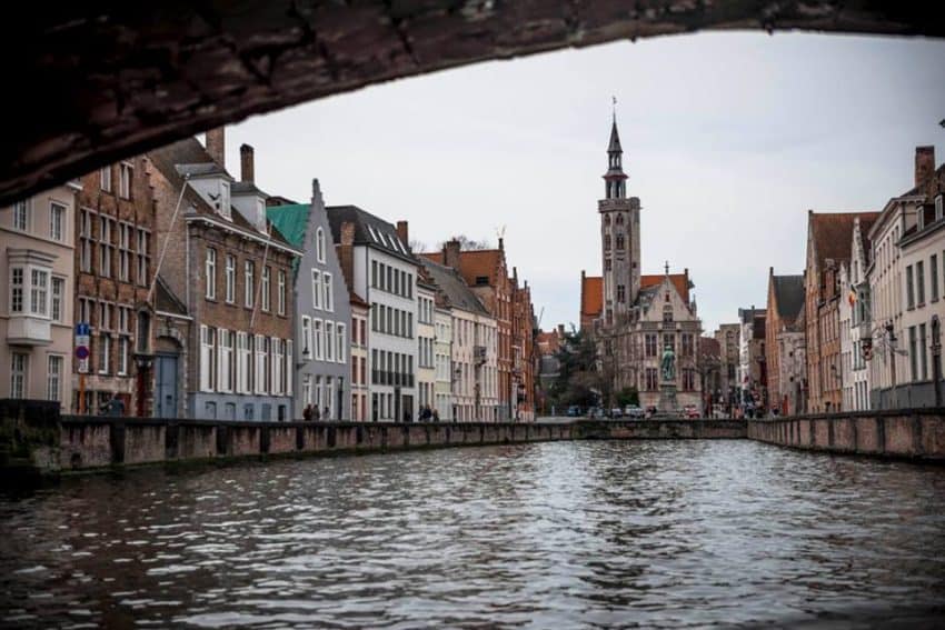 They call Bruges "The Venice of the North."' Photo by Marina Pascucci