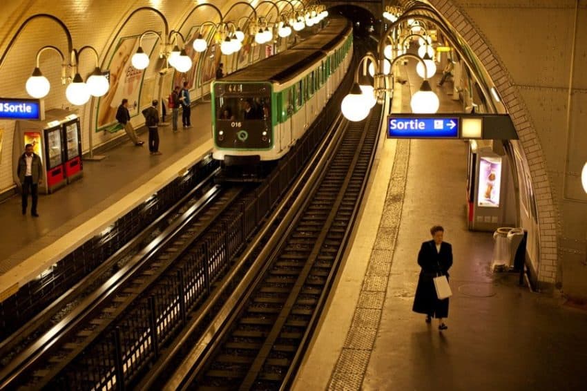 Paris' Metro has 16 lines and 303 stations.