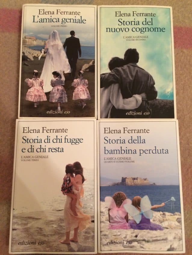 Elena Ferrante wrote four novels about life in post-war Naples.