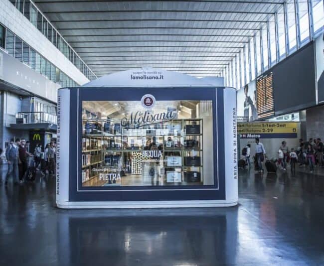La Molisana opened a shop in Termini train station and will close Nov. 12. Photo by Marina Pascucci