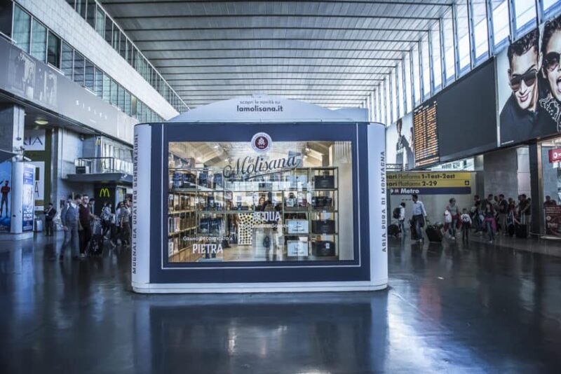 La Molisana opened a shop in Termini train station and will close Nov. 12. Photo by Marina Pascucci