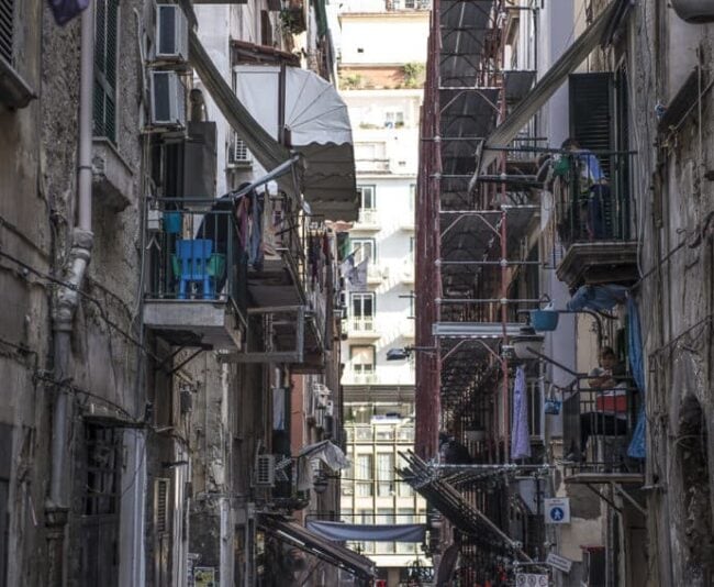 The Spanish Quarters has been Naples