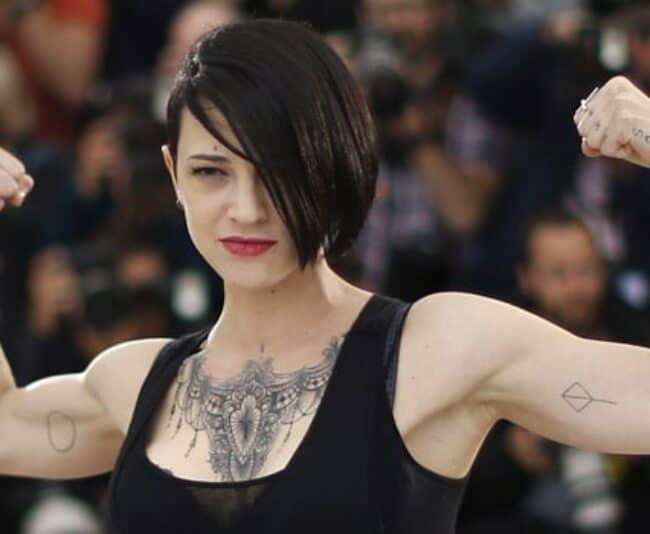 Italian actress Asia Argento came forward against Harvey Weinstein and the Italian media attacked her. Photo Misunderstood